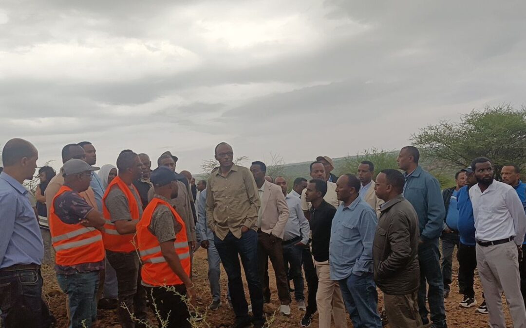 Government Higher Officials Conduct Field Visit to Awash 7 Water Supply and Sanitation Project